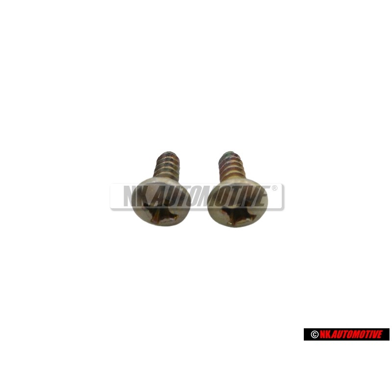 2x Genuine VW Oval Head Panel Screw - N 0139791