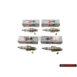 4x Genuine VW Spark Plug 'Longlife' - 101000040AE