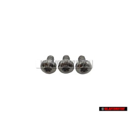 3x Genuine VW Oval Head Panel Screw - N 0139705