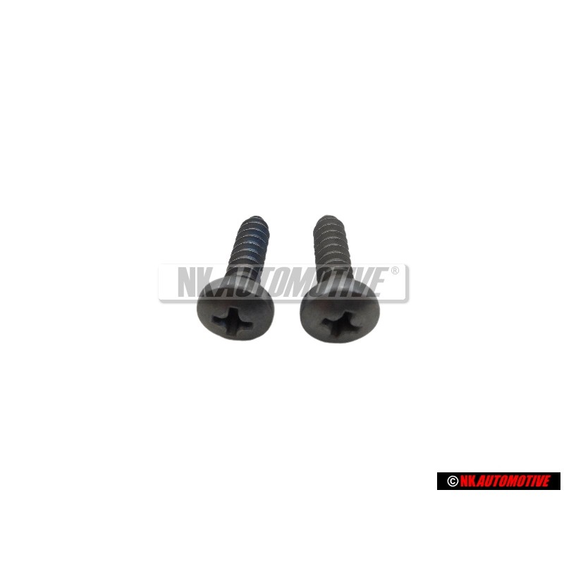 2x Genuine VW Oval Head Panel Screw - N 0139755