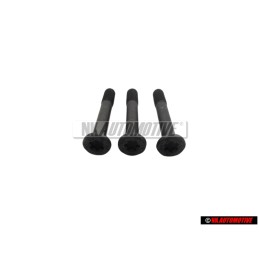 3x Genuine VW Hexagon Socket Head Bolt - 035911299B