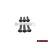 6x Genuine VW Oval Head Panel Screw - N 0139612