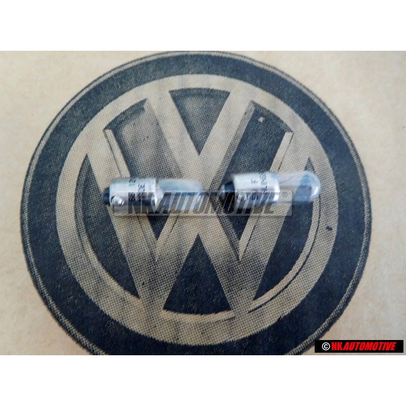 2x Genuine VW Bulb - N 90034901