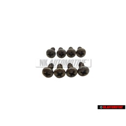 8x Genuine VW Oval Head Panel Screw - N 0139605