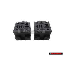 2x Genuine VW Relay Plate 9 Pin - 161937501B