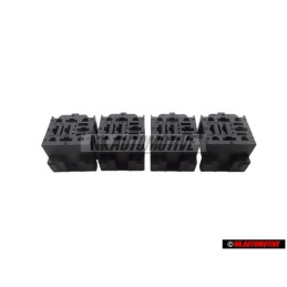 4x Genuine VW Relay Plate 9 Pin - 161937501B