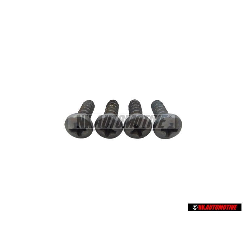 4x Genuine VW Oval Head Panel Screw - N 0139612
