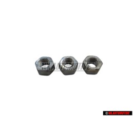 3x Genuine VW Hexagon Nut - N 01100517