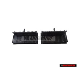 2x Genuine VW Flat Contact Housing - 161945247