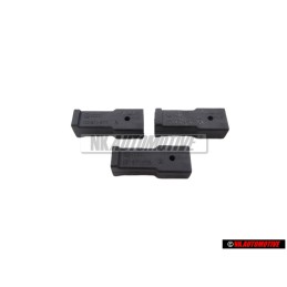 3x Genuine VW Flat Connector Housing - 161971976A