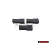 3x Genuine VW Flat Connector Housing - 161971976A