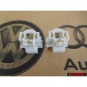 2x Genuine VW Flat Contact Housing 3 Pin - 161941165A
