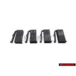 4x Genuine VW Flat Contact Housing - 191906231A