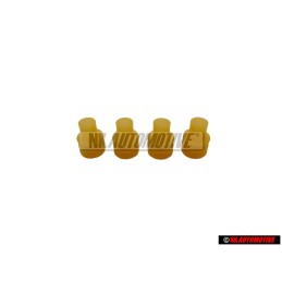 4x Genuine VW Single Wiring Seal - 357972741B