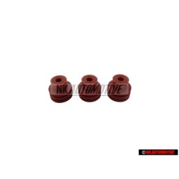3x Genuine VW Single Wiring Seal - 357972742B