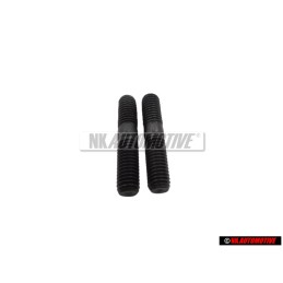 2x Genuine VW Threaded Pin - N0444082