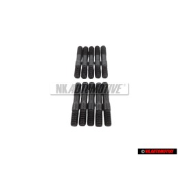 10x Genuine VW Threaded Pin - 030103397A
