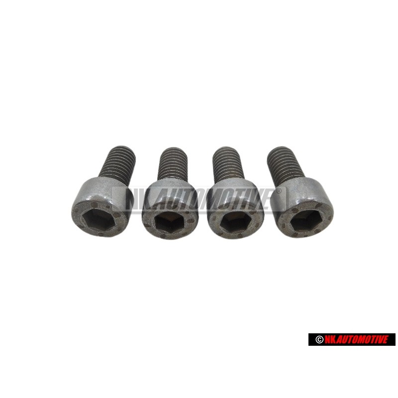 4x Genuine VW Socket Head Bolt With Hexagon Socket Head - N 0147123