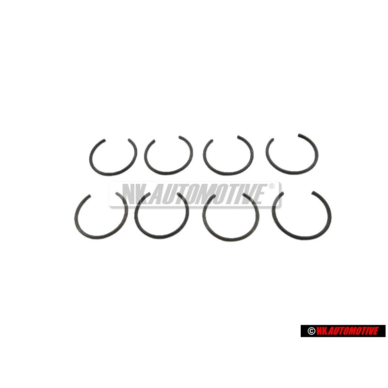 8x Genuine VW Securing Ring - N0122731