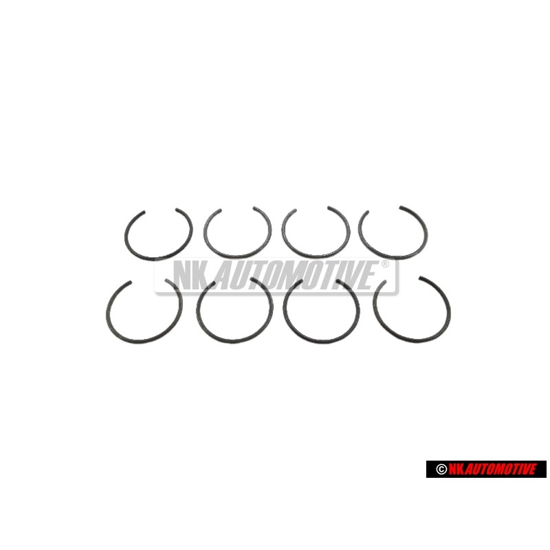 8x Genuine VW Snap Ring - N 0122771
