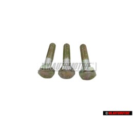 3x Genuine VW Hexagon Bolt - N 0103467