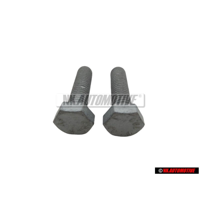 2x Genuine VW Hexagon Bolt - N 01024425