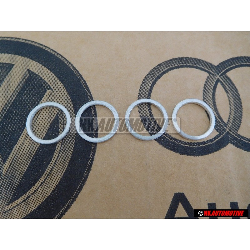 4x Genuine VW Seal Ring - N 0138149