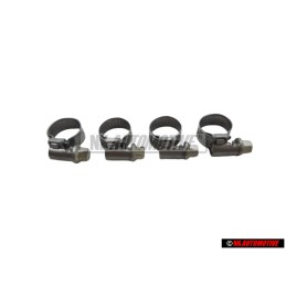 4x Genuine VW Fuel Hoses Clamp 8-12x8x0.4 - N 90107203