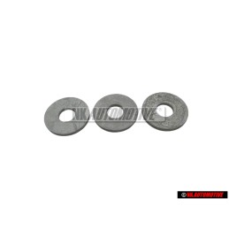 3x Genuine VW Washer 6.4x18x1.6 - N 01166620