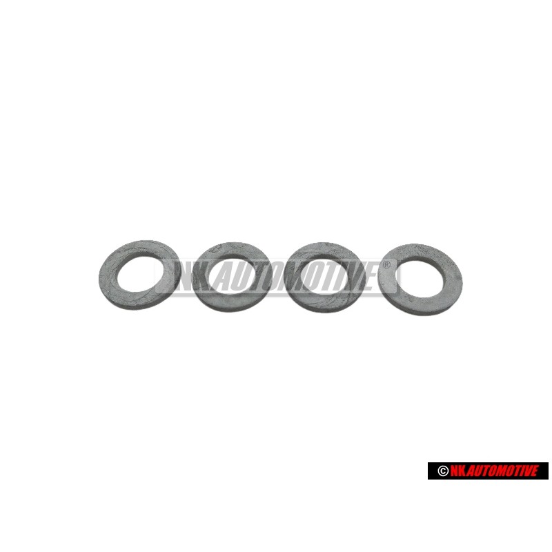 4x Genuine VW Washer 8.4x15x1.6 - N 01155813