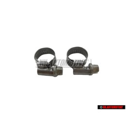 2x Genuine VW Fuel Hoses Clamp 8-12x8x0.4 - N 90107203