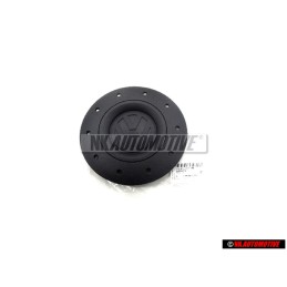 Genuine VW Hub Cap Satin Black - 7H0601151C 9B9