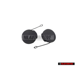 Genuine Audi Cover Cap Black - 8Z0898405 3FZ