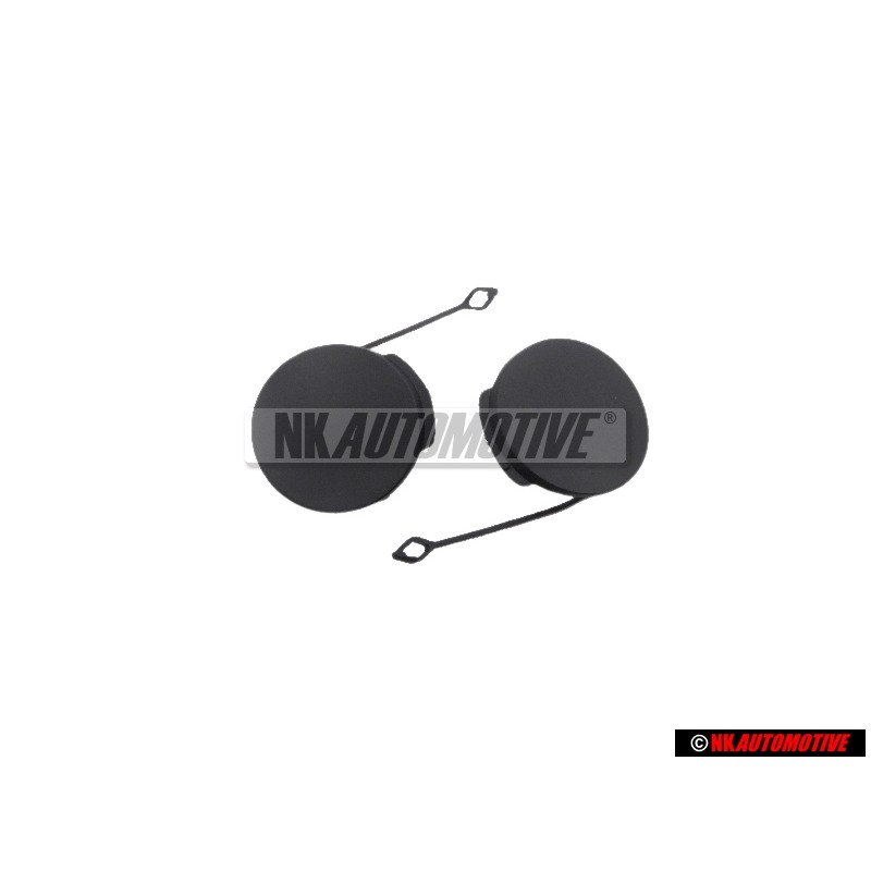 Genuine Audi Cover Cap Black - 8Z0898405 3FZ