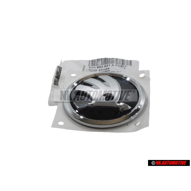 Genuine Skoda Rear Boot Badge Emblem - 6V0853621A FOD