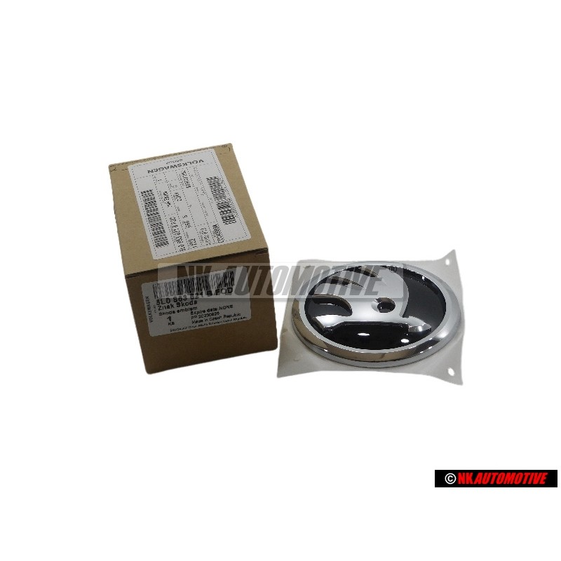 Genuine Skoda Rear Boot Badge Emblem - 5L0853621B FOD