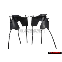 Genuine Audi SET Front Brake Disc Ventilation Air Guide Left & Right - RS3 (8V)