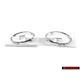 Genuine Audi Fog Light Surround Chrome Trim Left & Right - A5 (8T)