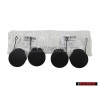 Genuine Audi A2 SET Side Jack Point Cover Caps Left & Right Black