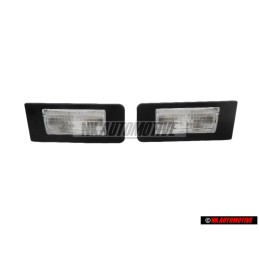 Genuine Audi SET License Plate Lights Left & Right - TT MK1 (8N)