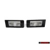 Genuine Audi SET License Plate Lights Left & Right - TT MK1 (8N)