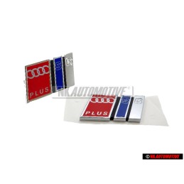 Genuine Audi SET Front Grill & Rear Boot Badge Emblem - S6 PLUS Avant C4 (4A)