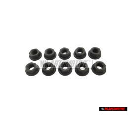 10x Genuine VW Hexagon Nut - N10045301