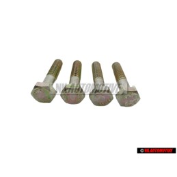 4x Genuine VW Hexagon Bolt - N 0103467