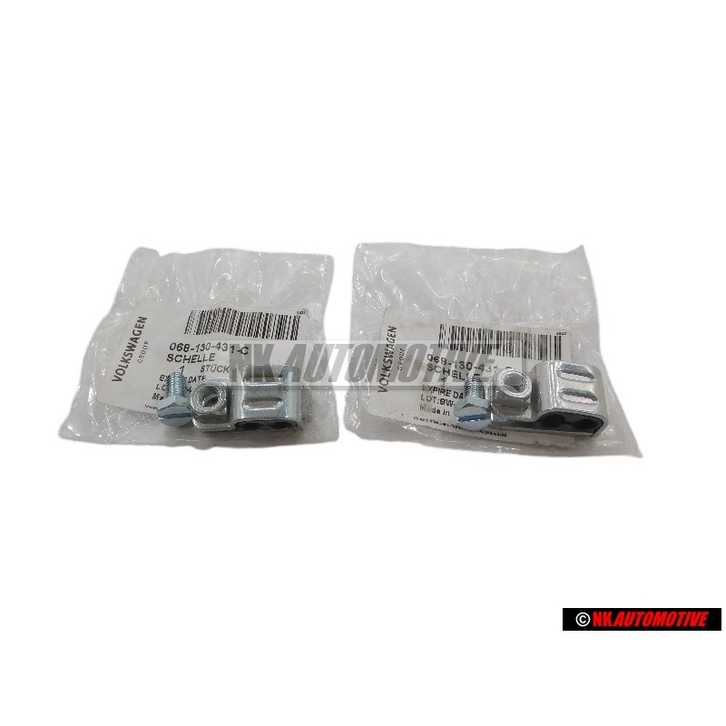 2x Genuine VW Clamp - 068130431C