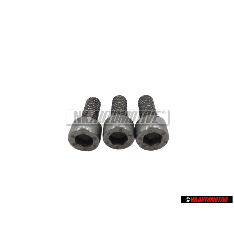 3x Genuine VW Hexagon Socket Head Bolt M6x15 - N 01470213