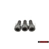 3x Genuine VW Hexagon Socket Head Bolt M6x15 - N 01470213