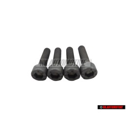 4x Genuine VW Hexagon Socket Head Bolt M6x25 - N 01470514