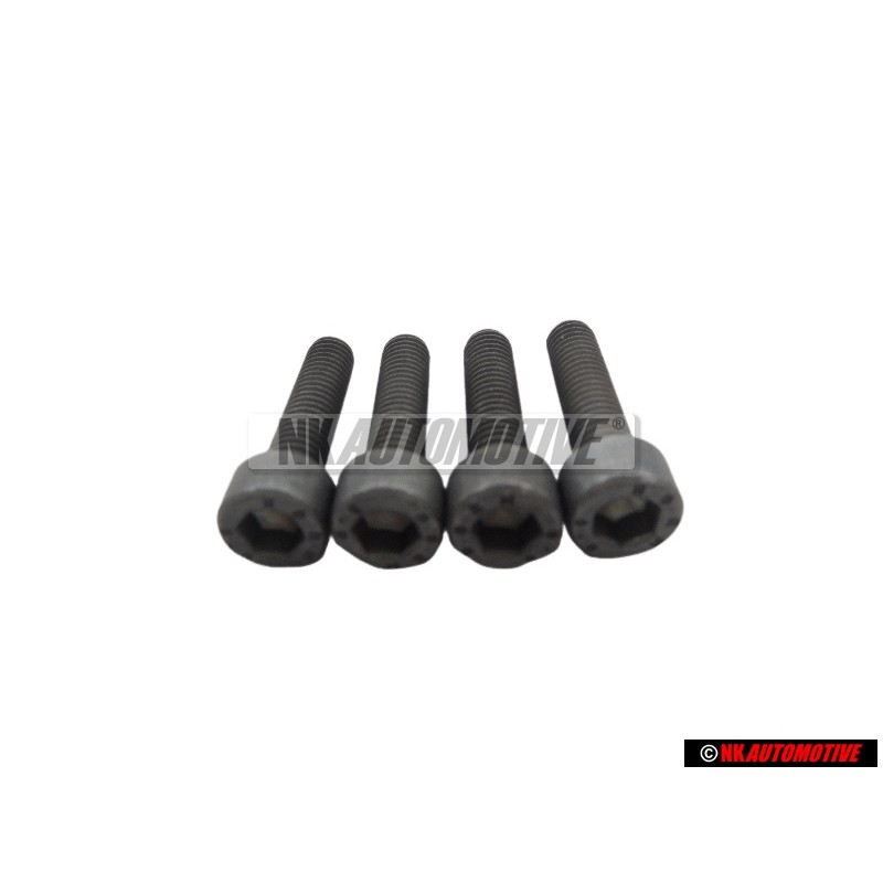 4x Genuine VW Hexagon Socket Head Bolt M6x25 - N 01470514