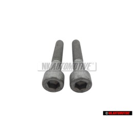 2x Genuine VW Socket Head Bolt With Hexagon Socket Head - N 0147591